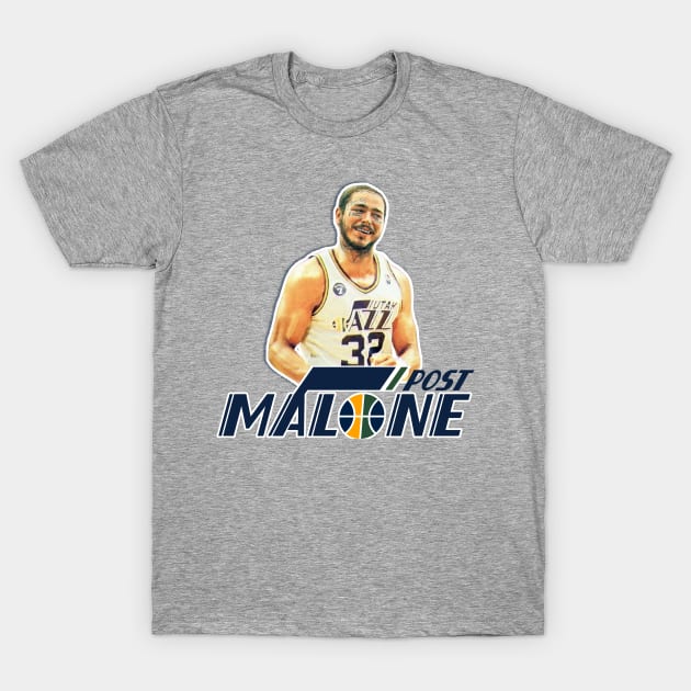 Post Karl Malone T-Shirt by Shammgod